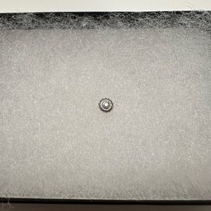 BVLA Afghan White gold with Swarovski threadless end